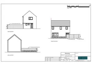 Architect Drawings and Retrospective Planning Permission for a Fence