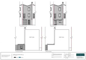 Architect Drawings and Retrospective Planning Permission for a Single Storey Rear Extension and Skylight