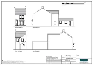 Architect Drawings and Lawful Development Certificate for a Change of Use of the Property class C3 into a Self-Contained Units Class C4
