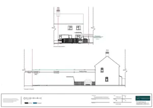 Architect Drawings and Planning Permission for the Creation of Driveway