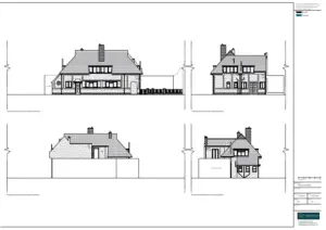 Architect Drawings and Planning Permission for a Change of Use from Public House to Children’s Day Care Centre