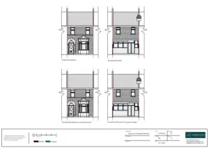Architect Drawings and Lawful Development Certificate for a Change of Use to Supported Living Accommodation