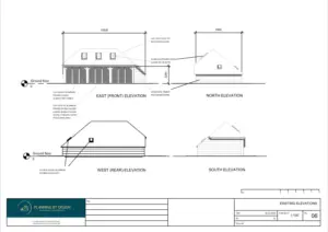 Retrospective Planning permission and architect drawings for a Garage Conversion into an Annex