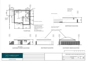 Architect Drawings and Planning Permission for the Erection of Ancillary Annexe