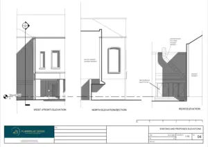 Architect Drawings and Lawful Development Certificate for a Change of Use of the Existing Retail Unit to a Restaurant