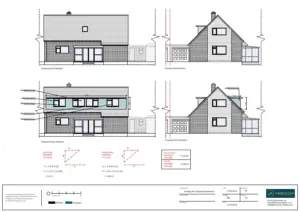 Architect Drawings and Lawful Development Certificate for Dormer Extension to Facilitate a Loft Conversion