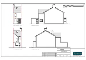 Architect Drawings and Lawful Development Certificate for a Loft Conversion with Addition Roof Lights to Front and Rear