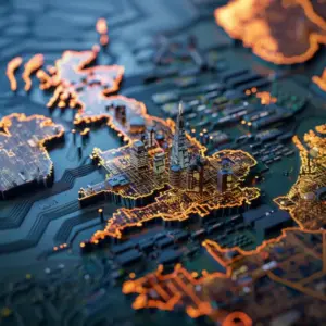 AI predicts what the UK's top cities will look like in 2034