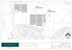 834 Panel Solar Farm Architect Drawings and Planning Application