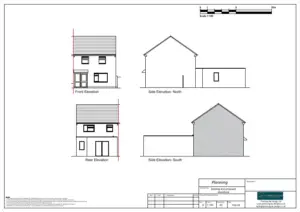 Architect Drawings and Lawful Development Certificate for a Change of Use from Residential (C3) to HMO (C4)