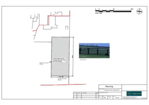 Architect Drawings and Planning Permission for Horse Riding Arena