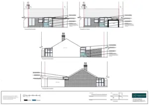 Architect Drawings and Planning Permission for a Front Porch Extension