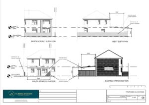 Architect Drawings and Lawful Development Certificate for Demolition and Erection of a New Single-Storey Rear Extension