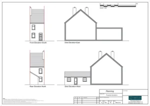Architect Drawings and Planning Permission for a Change of Use to Residential Care Home for Children (Use Class C2)