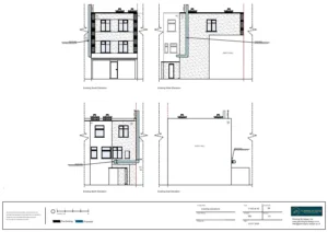 Architect Drawings and Retrospective Planning Permission for a Retrospective change of use of a retail unit (use class E) to a hot food takeaway