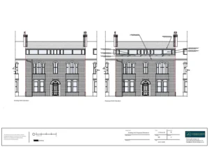 Architect Drawings and Planning Permission for Replacement of uPVC Dormer Window to Front Elevation of the Property