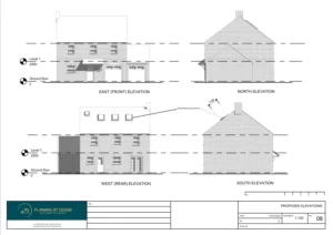 Architect Drawings and Lawful Development Certificate for Loft Conversion Utilising Velux Windows to the Rear Roof Slope