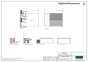 Architect Drawings and Planning Permission for Change of Use from Residential Garage to Canine Hydrotherapy