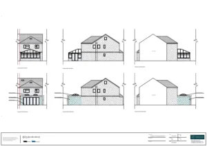 Architect Drawings and Planning Permission for Replacement of the Existing Conservatory With a Single-Storey Extension