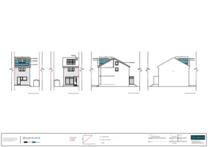 Architect Drawings and Planning Permission for Rear Dormer Extension and Installation of Two Velux Windows