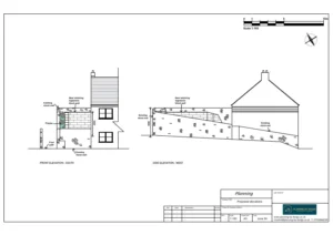 rchitect Drawings and Planning Permission for Creation Off Road Parking and Formation of Vehicular Access