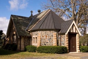 An old church transformed into a church