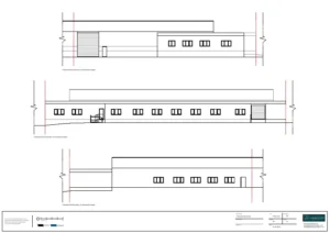 Architect Drawings and Planning Permission for a Change of Use From an Industrial to an Indoor Sport Complex