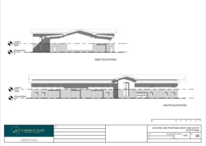 Architect Drawings and Planning Permission for a Change of Use to General Industrial to Facilitate Repair Operations