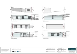 Architect Drawings and Planning Permission for Demolition of Outbuilding and Erection of a Replacement Outbuilding