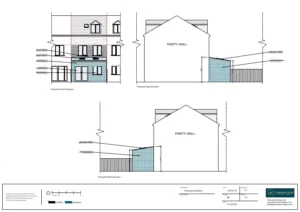 Architect Drawings and Planning Permission for Single-Storey Rear Extension to Extend the Kitchen
