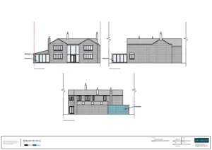 Architect Drawings and Planning Permission for Single-Storey Front and Side Extension