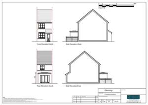 Architect Drawings and Planning Permission for Demolition of the Conservatory and Replacement with Single Storey Rear Extension