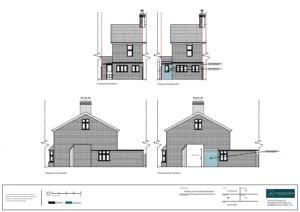 Architect Drawings and Lawful Development Certificate for Single-Storey Side Extension