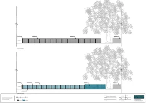 Architect Drawings and Lawful Development Certificate for a Permanent Boundary Fence to Replace Temporary Fencing and New Hedgerow