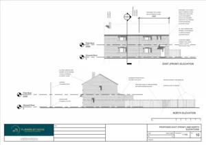 Architect Drawings and Planning Permission for Erection of a New Dwelling