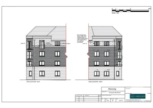 Architect Drawings and Planning Permission for Replacement Windows and French Doors, Including Insect Screens