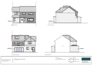 Architect Drawings and Retrospective Planning Permission for Two Storey Side Extension and Loft Conversion