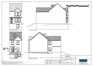 Architect Drawings and Planning Permission for Demolition of a Back Door Porch and Erection of a Single-Storey Rear Infill Extension