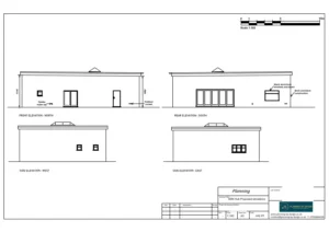 Architect Drawings and Planning Permission for Demolition of Existing Caretaker House and Replacement With Outbuilding to Be Used as an SEN Hub