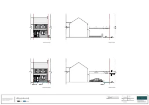 Architect Drawings and Planning Permission for Creation of a Dropped Kerb and Vehicle Crossover