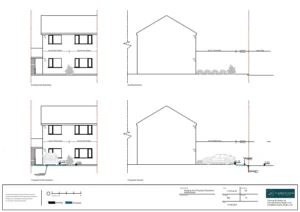 Architect Drawings and Planning Permission for The New Dropped Kerb