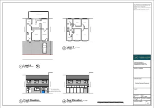 Architect Drawings and Retrospective Planning Permission for Garage Conversion to a Habitable Room