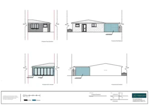 Architect Drawings and Planning Permission for Demolition of the Conservatory To Be replaced With Single Storey Rear Extension