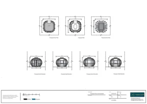 Architect Drawings and Planning Permission for Installation of a Garden Pod Style Outbuilding
