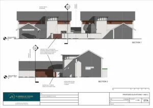 Architect Drawings and Planning Permission for Removal of Perimeter Wall and the Installation of a Driveway