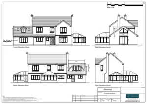 Architect drawings and planning permission for Garage Conversion and Loft Conversion Above the Garage