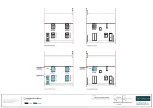 Architect Drawings and Planning Permission for Replacement of Double-Glazed Heritage Timber Windows