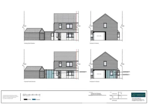 Architect Drawings and Planning Permission for Single-Storey Side Extension