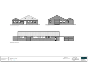 Architect Drawings and Planning Permission for Change of Use From Motorcycle Testing Center to Cricket Coaching Center