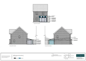 Architect Drawings and Planning Permission for The Conservatory